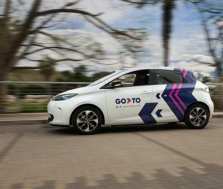 GoTo Car driving on a street